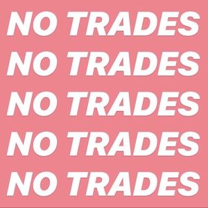 No trades